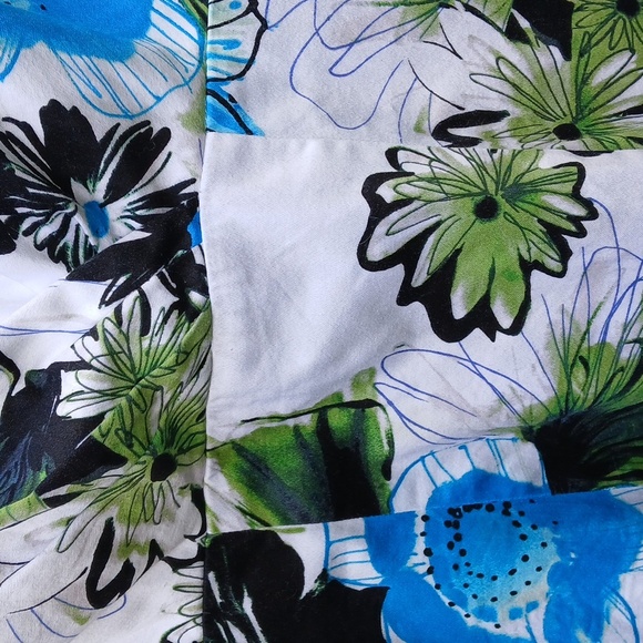 Roulette Floral Beautiful Dress 97% Cotton Size 8 - Picture 6 of 12